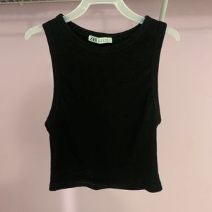 Zara Cropped Tank Top
